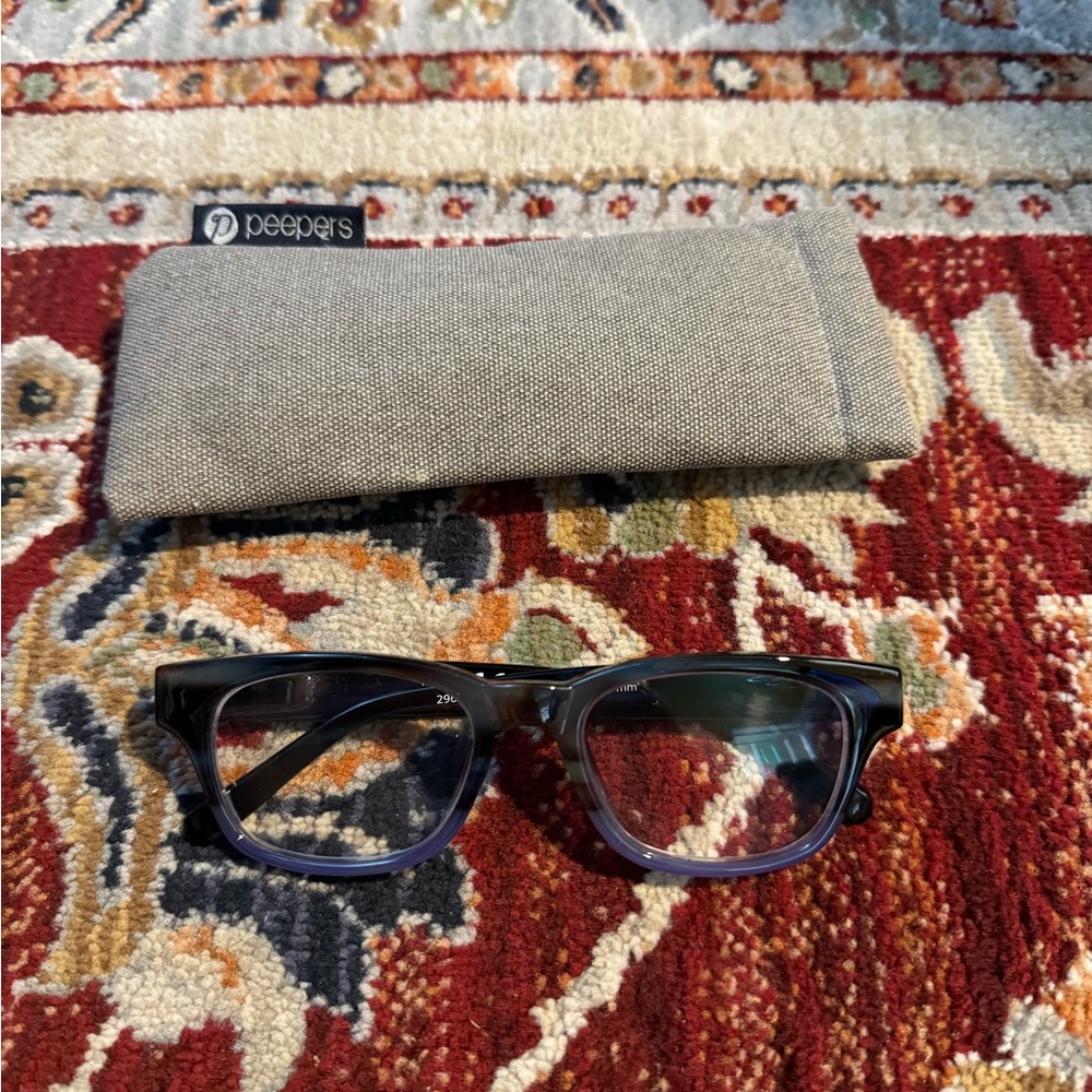 Peepers Eyeglasses Prescription +1.00 Readers